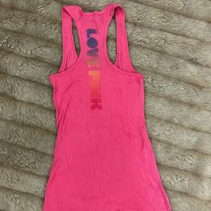 VS Love Pink Extra Long Tank Top